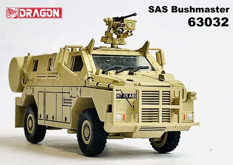 Dragon 63032 1/72 SAS Bushmaster Armored Mine Resistant Vehicle finished model