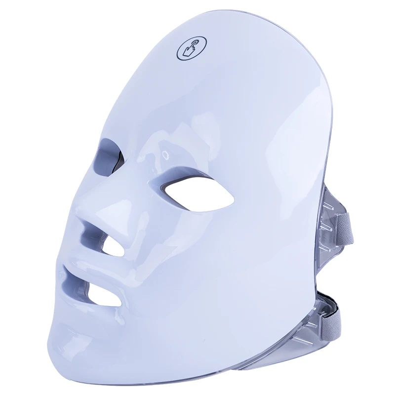 Lesen 7 cores máscara led rejuvenescimento da pele casa face lifting clareamento dispositivo de beleza cuidados recarregável branqueamento dispositivo de beleza