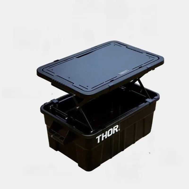 

Портативная регулируемая собранная коробка для походов на природу, кемпинга, многофункциональная коробка для хранения большой емкости, удобные уличные инструменты