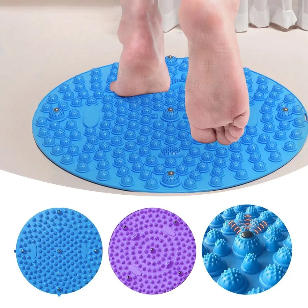 

Durable Soft Silicone Foot Massage Mat Adult Foot Ultra-slow Running Floor Mats Thickened Toe Pressure Plate