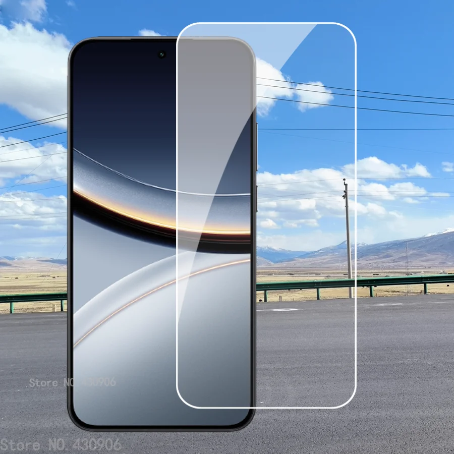

For Poco F7 Screen Protector Screen Coverage High Quality Transparent Tempered Glass Film 2.5D edge 9H Hard 3 Piece/lot