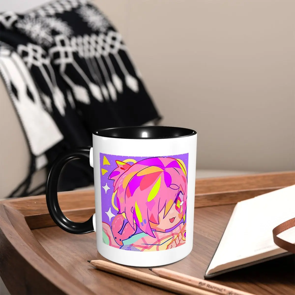 Mitsuba Toilet Bound Hanako-kun Butto Mug Funny Ceramic Coffee Cups Tea Mugs Milk Cup Drinkware Gifts for Woman Man