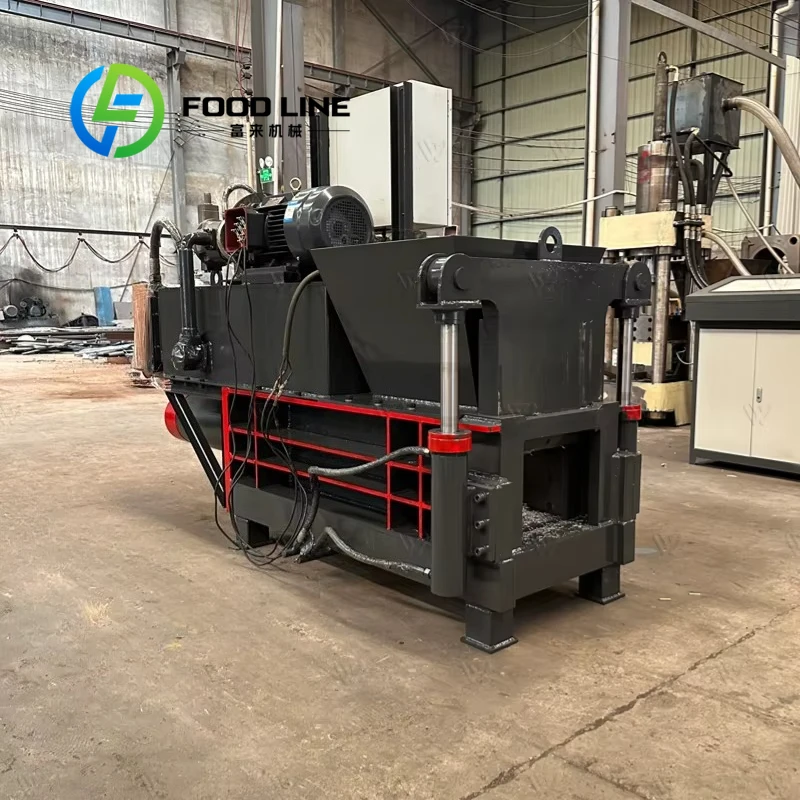 Customized Automatic High Efficiency Homemade Aluminum Can Baler Hydraulic Compactor Press Machine