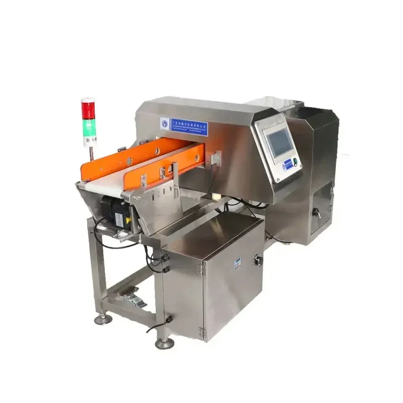 Metal Detector Device Food Bottle Conveyor Belt with Metal Magnetic Detector