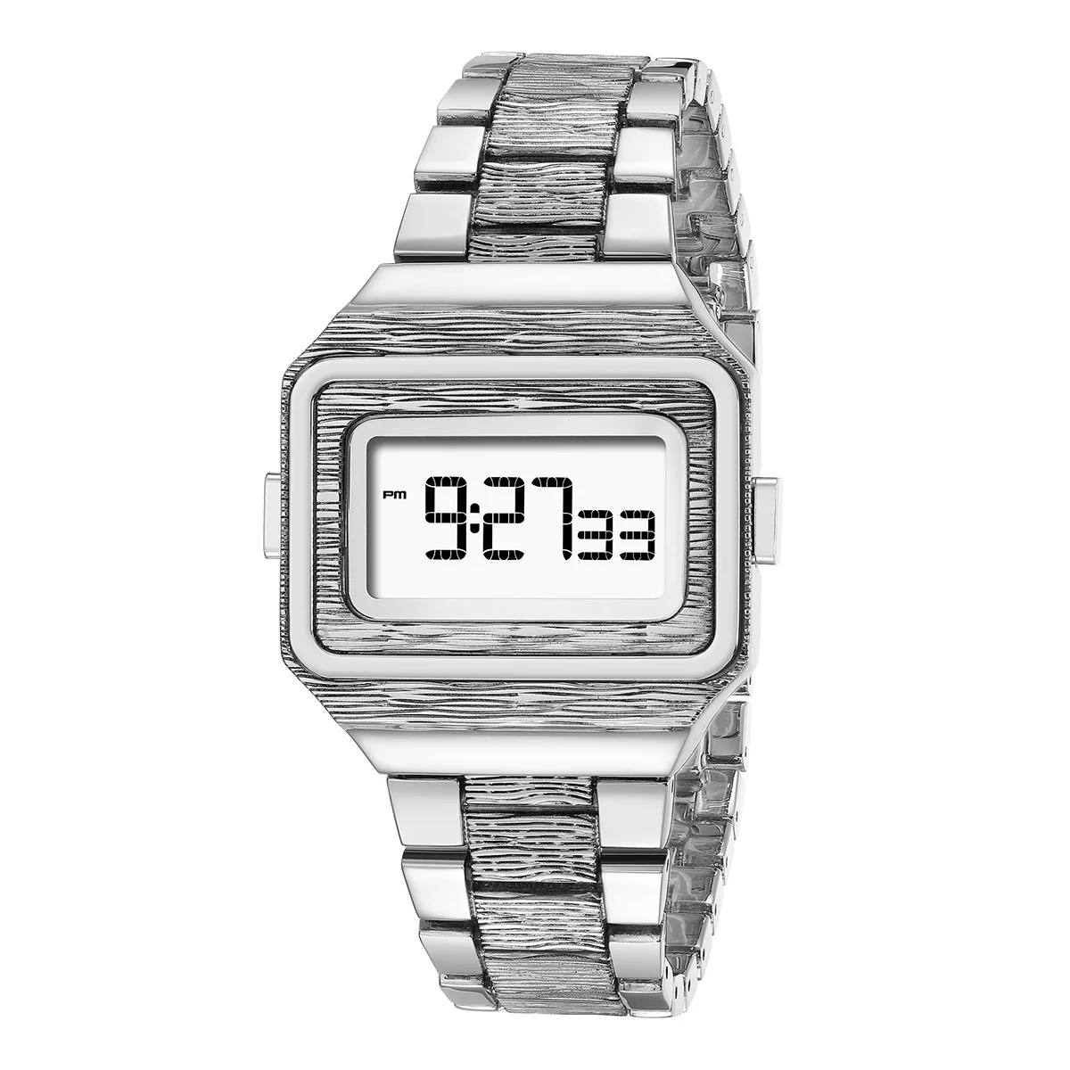 متعددة الوظائف LED ساعة رقمية LED الساعات الرقمية الذهب الشظية الفاخرة ساعة إلكترونية ساعة الأعمال relogios masculino