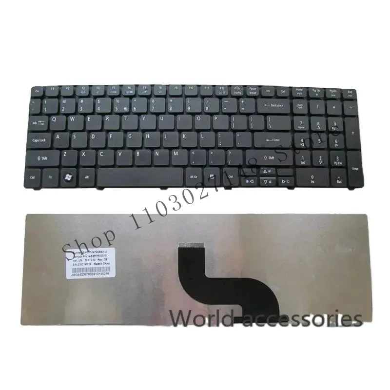 WYORESY новая американская клавиатура для ноутбука Acer Aspire 7540 7540G 5749 5749Z 5739 5739G 5340 5360 5236 5242 8942 8942G 7740G