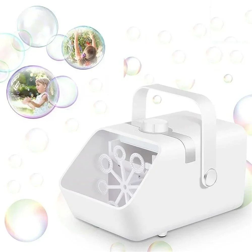

%a Automatic Bubble Machine Maker High Output Auto Blower DJ Party Stage Wedding
