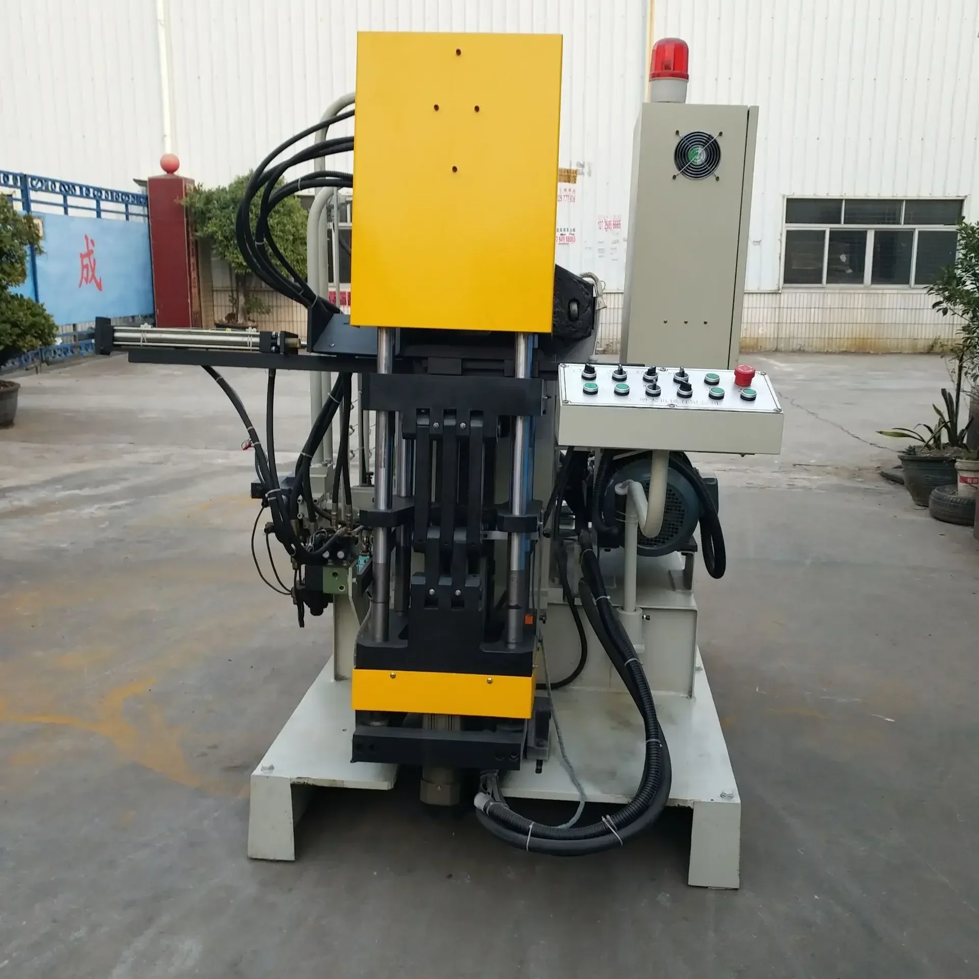 25 ton brake wire lead alloy die-casting machine vertical machine Longya Vib lead head hook fishing gear die-casting machine