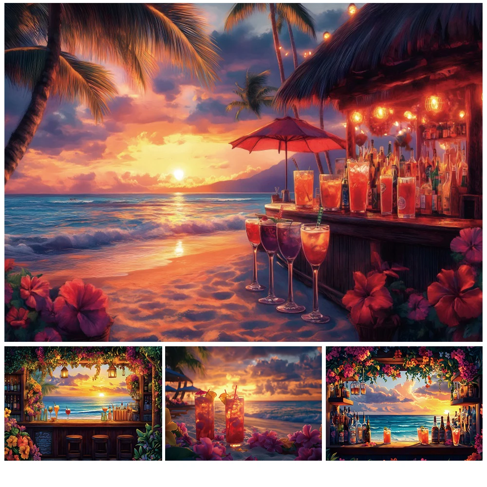verao-havai-por-do-sol-a-beira-mar-fotografia-pano-de-fundo-praia-coqueiro-folhas-palmeira-taverna-festa-de-ferias-photocall-fundo-decoracao