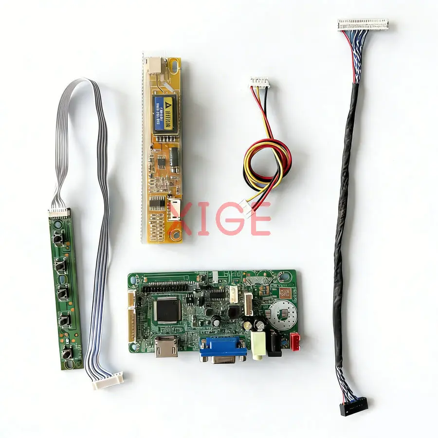 

Для B141PW02 LP141WP1 B141PW03 B141PW01 контроллер ЖК-монитора плата привода DIY Kit LVDS 30-контактный 1440x900 1440*900 HDMI + VGA 1-CCFL