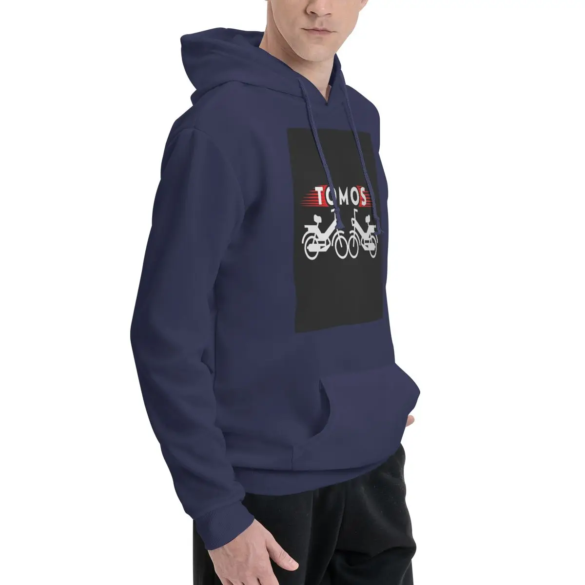 Tomos Moped Coppia Felpe con cappuccio da uomo Donna Casual Pullover Felpe Harajuku Abbigliamento a maniche lunghe Autunno Inverno