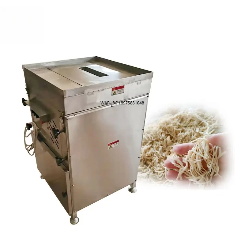 Cooked Meat Shredded Mincer Meat Floss Machine Cutter Chicken Shredding Pulling Meat Shredder for Beef