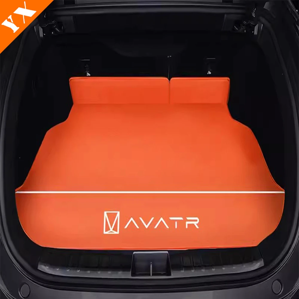 For Changan AVATAR 12 Accessories 2023-2024 Leather Interior Decoration Car Trunk Mat Rear Trunk Mat Wear-Resistant Waterproof