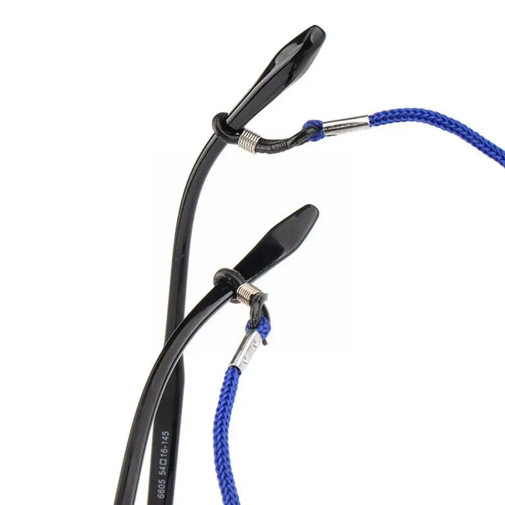1/2pcs Glasses Strap Neck Cord Adjustable Sunglasses Lanyard Eyeglasses Cord Strap Rope Neck Neck Eyewears Holder Rope Hold Y0o9