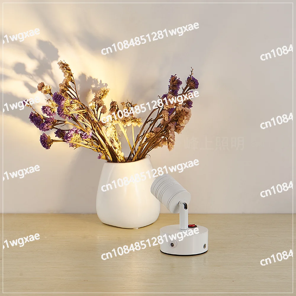 LED Rechargeable Spotlight Jewelry Counter Emergency Showcase Wireless Spotlight 3W Spreading Spotlight WF6191058