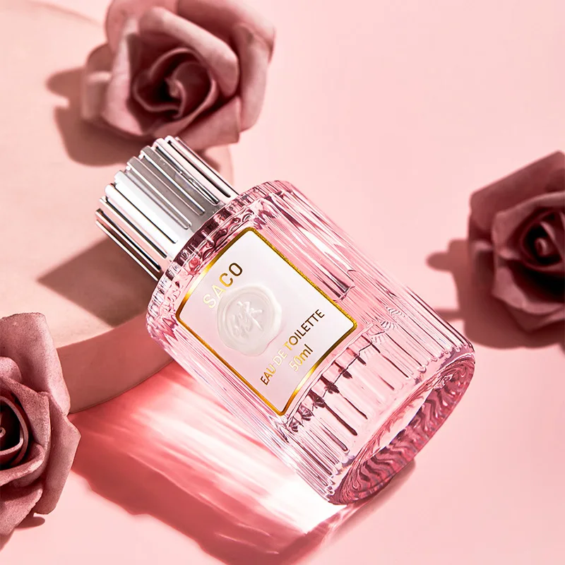 Parfum Wanita Elegan 50Ml Aroma Tahan Lama Canggih dengan Catatan Kayu Bunga Buah Ideal untuk Pakaian Pesta Kantor Sehari-hari