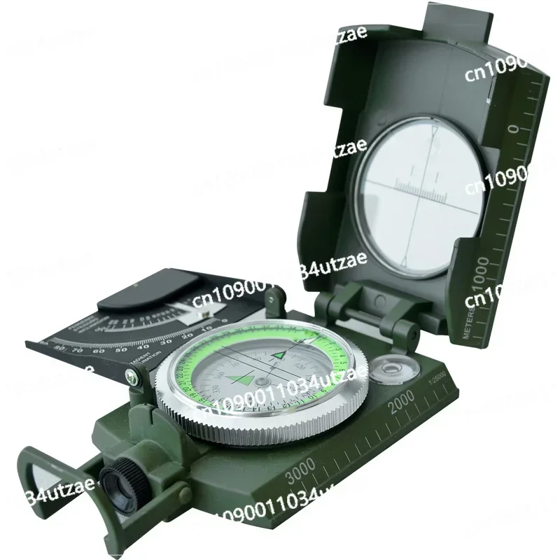 Glow-in-the-dark Compass Waterproof Positioning Slope Geological Compass North Needle