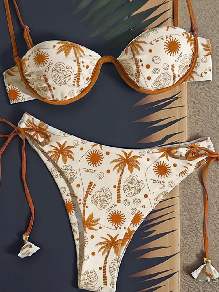 Kadınlar İçin Baskılı Mayo Hal - Thong Bikini Women incelemesi ve fiyatı
