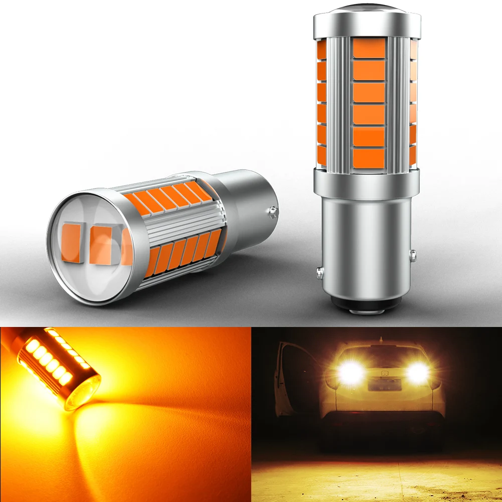 2pcs 1157 BAY15D P21/5W Car Brake Lights DRL High Quality Reverse Ligh For Hyundai i30 ix35 i20 i40 i10 Getz Tucson Accent Creta