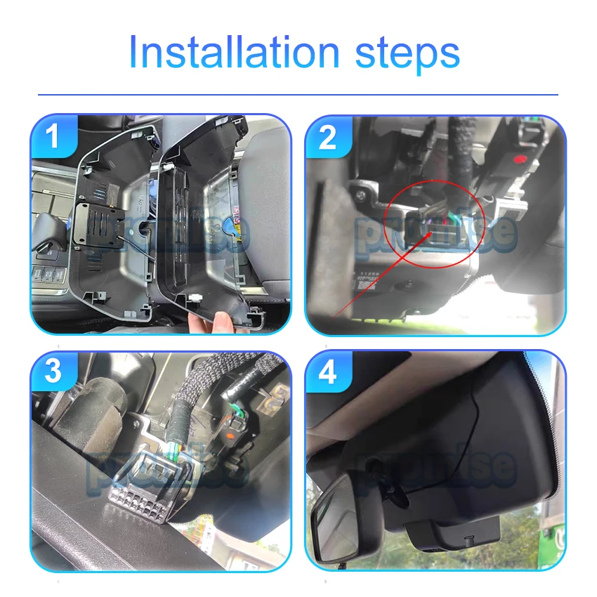 جديد! كاميرا داش 4K 2160P لكزس GX 550 550h GX550 GX550h J250 2024 2025، كاميرا سيارة واي فاي، طراز OEM، كاميرا داش كام لكزس GX