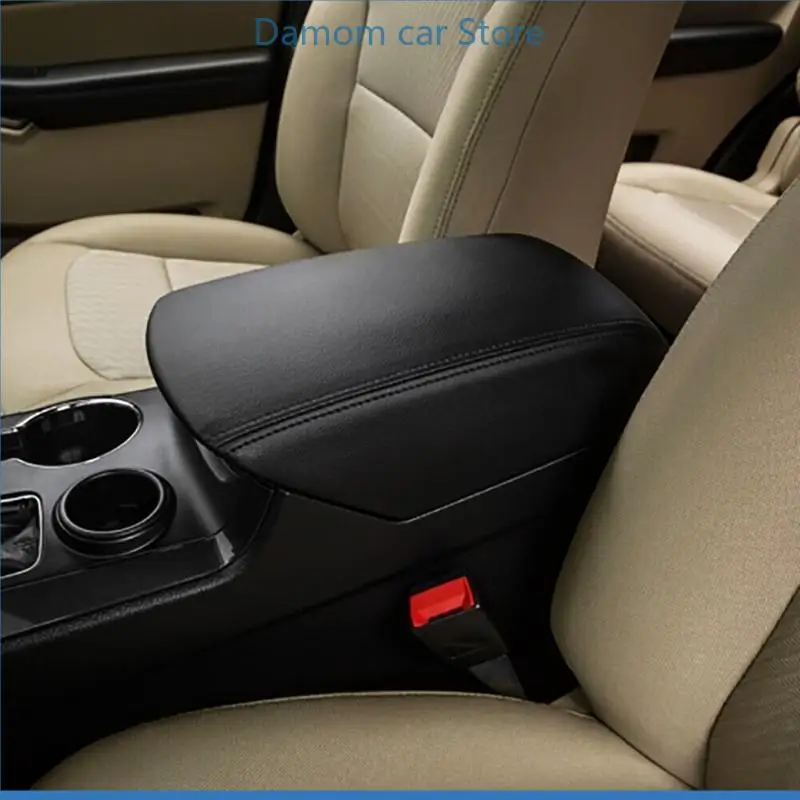 

Накладка на центральную консоль автомобиля, водонепроницаемый чехол на подлокотник автомобиля, чехол из искусственной кожи для салона автомобиля для 2011-2018