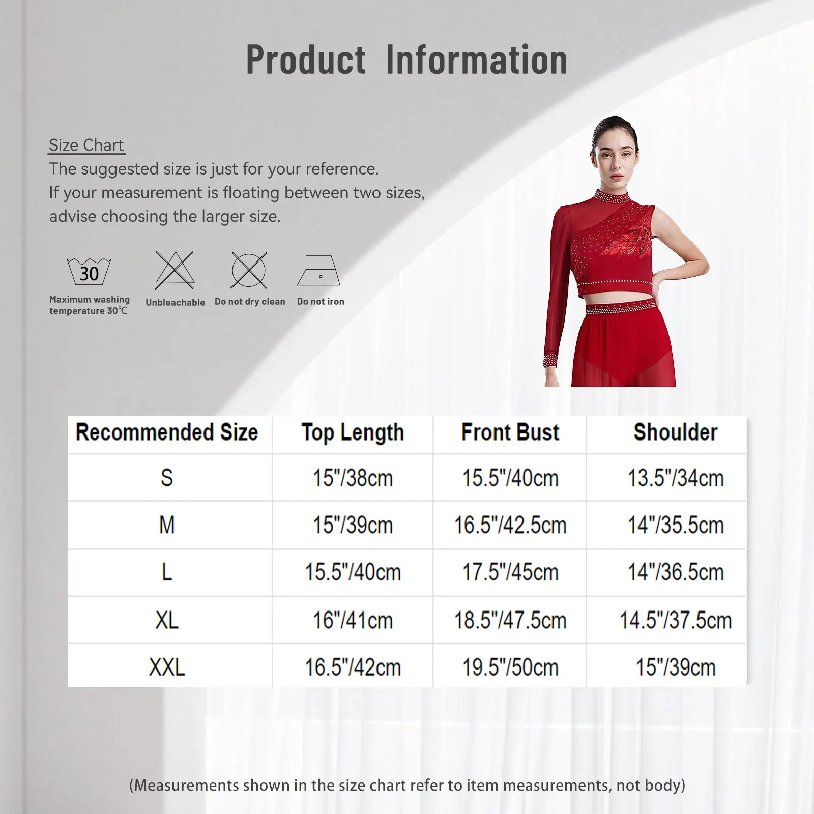 إمرأة غنائي كلاسيكي رقص الباليه الفالس المحاصيل الأعلى سباركلي الترتر الجمباز الفني الشكل التزلج القمم ملابس رقص #6