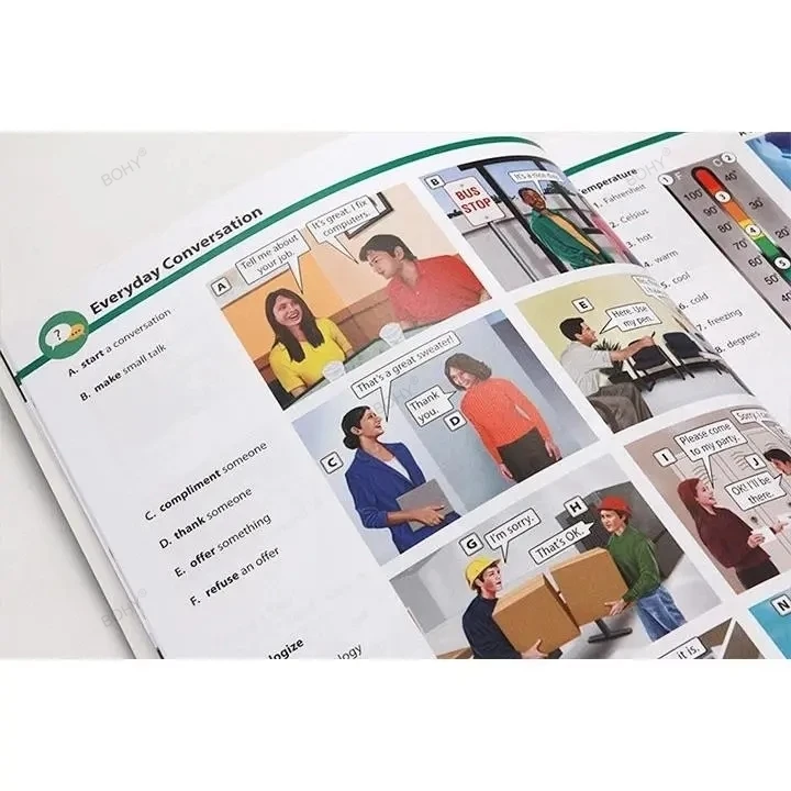 OPD Oxford Picture Dictionary Third Edition Original Children's English Learning Tool Book