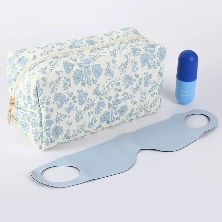 Pencil Case Floral Cute Pencil Case Student Pen Pouch Makeup Pouch Cute Flower Office College Cosmetic Makeup Bag Organizer Lar