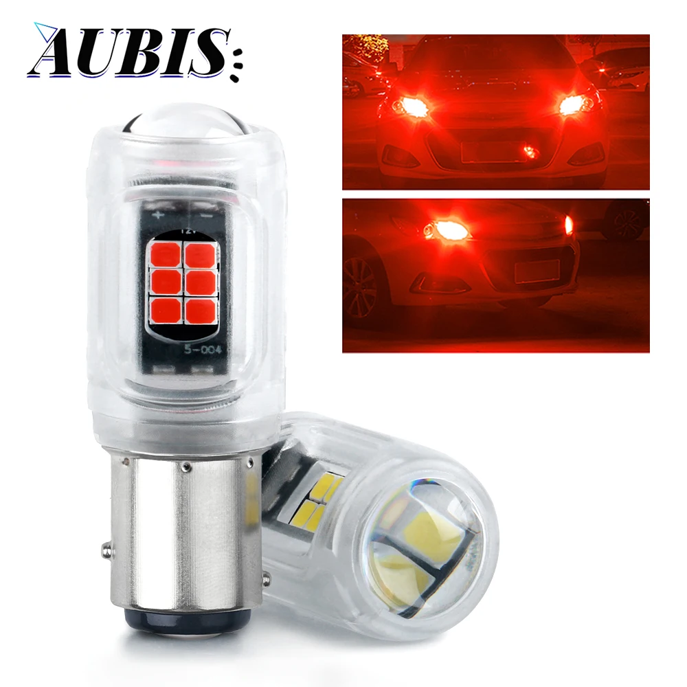 

2X Автомобильный стоп-сигнал, мигающий 1156 BA15S 1157 BAY15D Canbus 3030 16SMD Светодиодная лампа для автоматического указателя поворота, стробоскопические задние фонари, белый