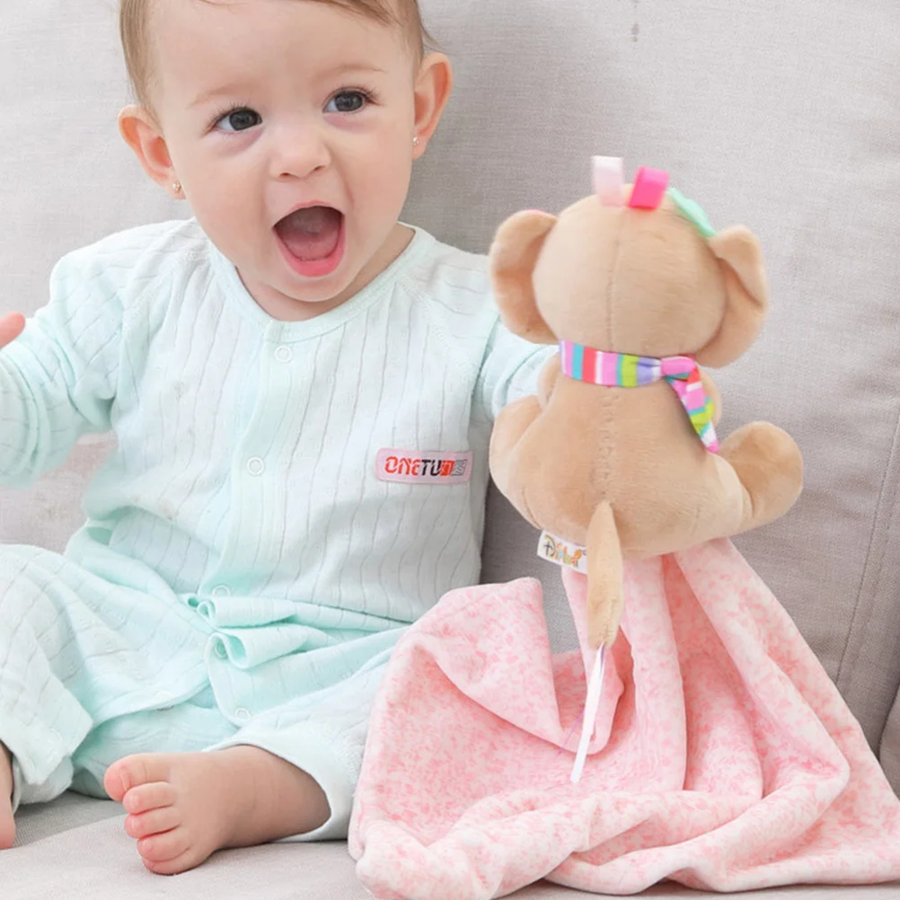 Asciugamano lenitivo Giocattoli Coperta di peluche per bambini Sicurezza super morbida Pacifica sensoriale in cotone Pp Pacificante Bambino neonato