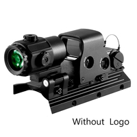 558+G43 Holographic Collimator Sight 558+G33/G45 Red Dot Optic Sight Tactical Hunting Gear W/20mm Rail Mounts&Quick Detach Lever