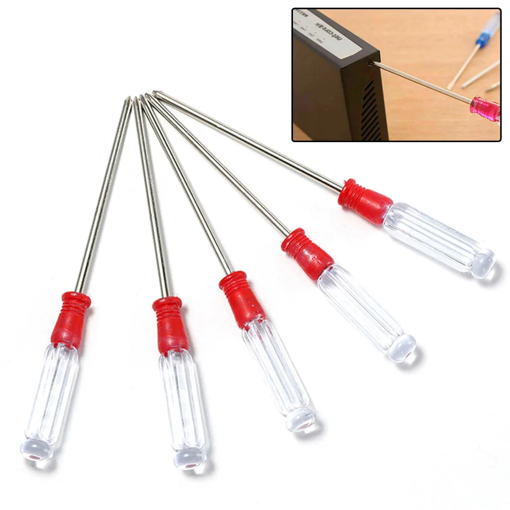 5pcs Brand New Operating All Kinds Of Small Screw Screwdriver Cross Screwdriver Screwdriver Slotted Screwdriver