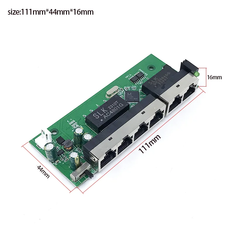 Standaard Protocol 802. 3af/Op 48V Poe Out/48V Poe Switch 100 Mbps 4Port Poe Met 2Port Uplink/Nvr; Watchdog Functie