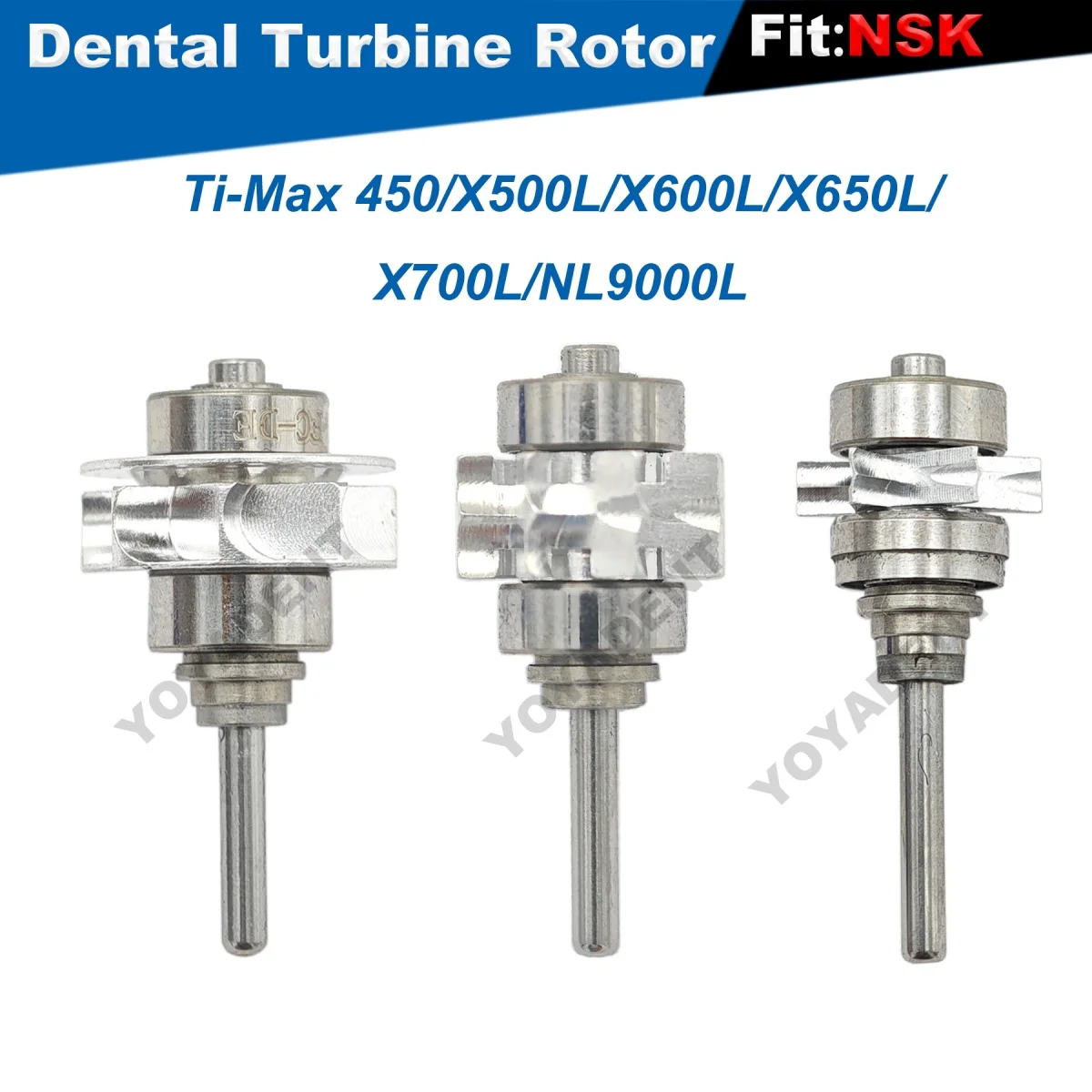 

Dental Turbine Cartridge Air Rotor Fit NSK Ti-Max X450L X500L X600L X650L X700L X700KL NL9000L High Speed Handpiece Accessories