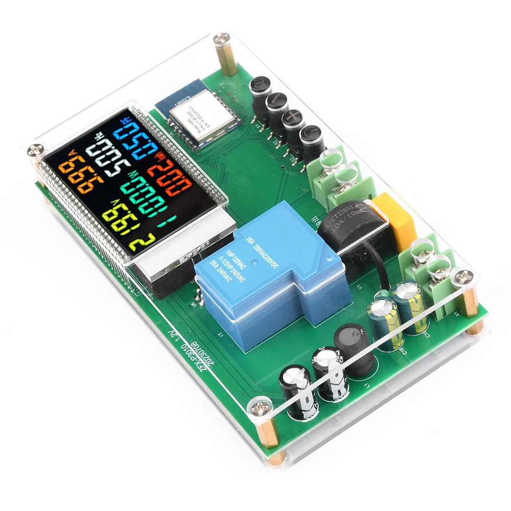 ZFX-P3010 Power Meter Tuya WiFi Intelligent Energy Meter Voltage Current and Power Meter Multifunctional Digital Monitor AC 220V