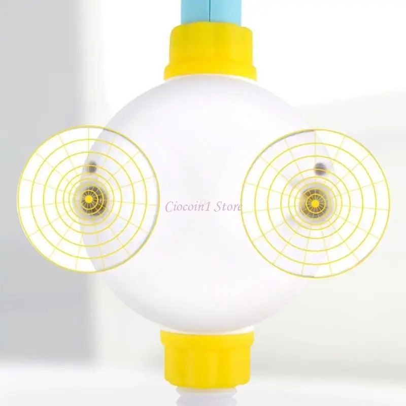 Y1UB-Cabezal ducha juguete para baño para niños, con ventosas, juguete ducha para del baño, juguete piscina