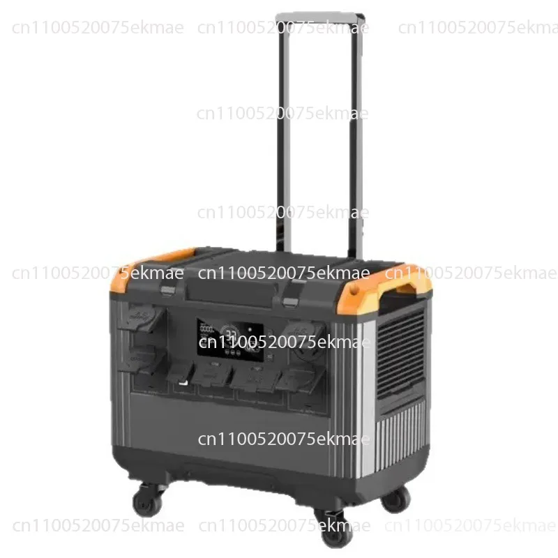 Portable Power Station 3000W LiFePO4 Battery Fast Charging for Trips Parties Indoor Emergency Power