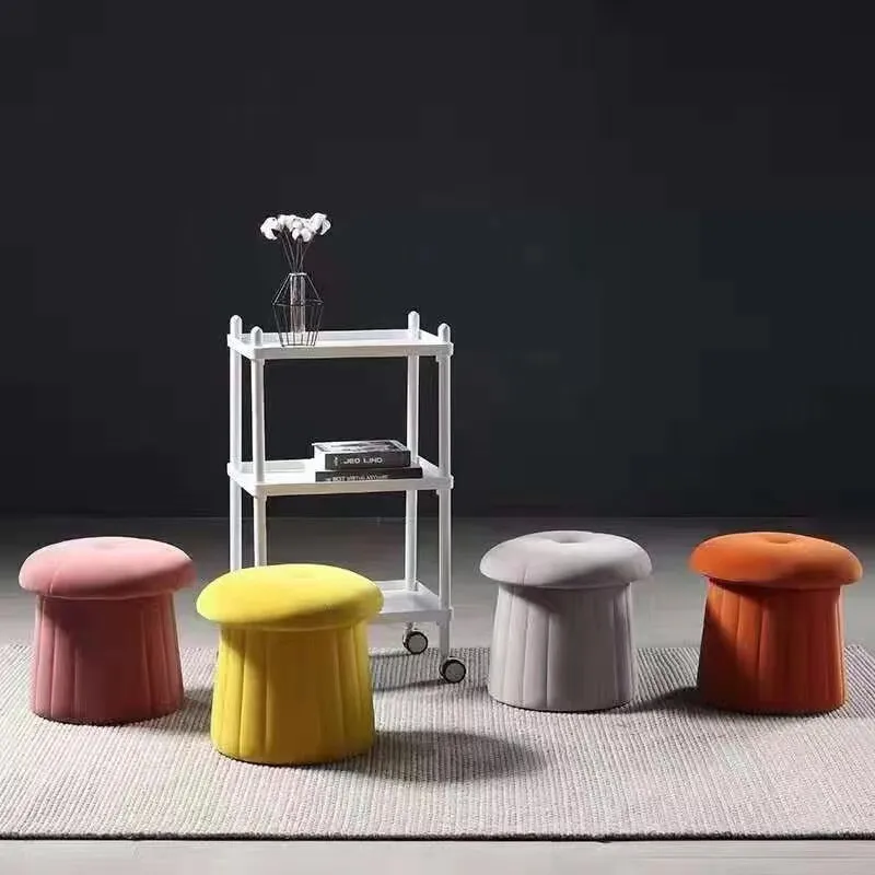 

Sofa stool creative low stool mushroom seat pier bedroom living room shoe stool