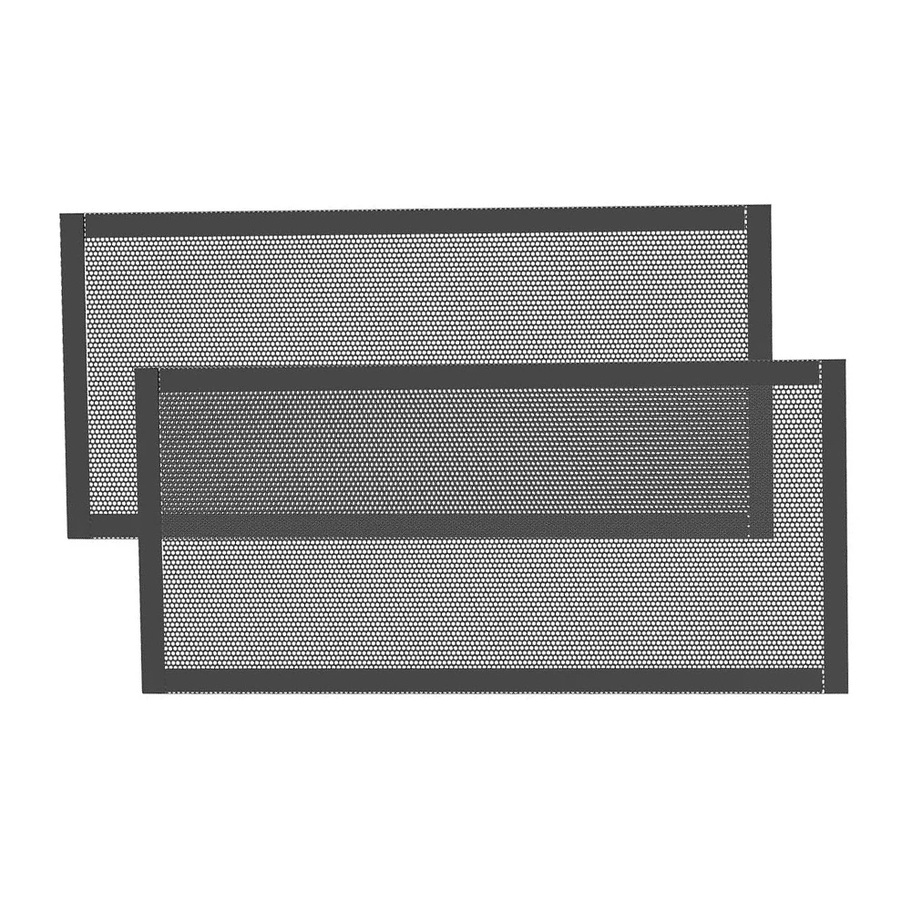 2/4pcs Magnetic Vent Filters Screen Covers Black Mesh Guard Balanced Air Circulation Tools For Wall Floor Ceiling Vents Parts