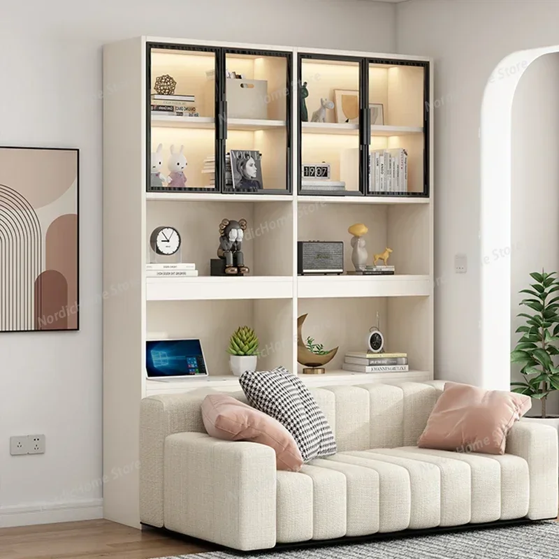 

Storage Bookshelf Living Room Cabinets Nordic Magazine Racks Cabinets Librero Dressers Display Gabinete Lounge Suite Furniture