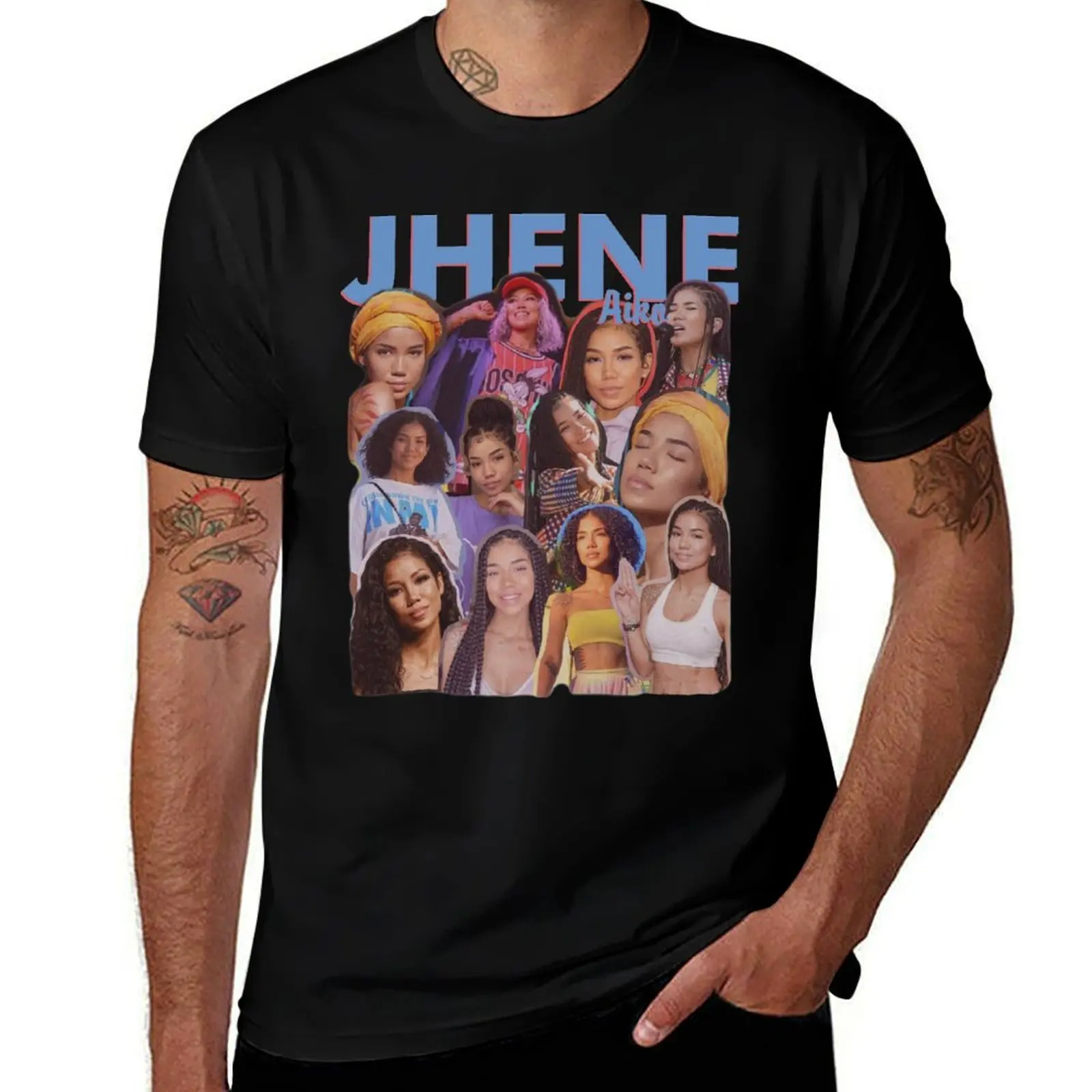 

JHENE AIKO VINTAGE BOOTLEG 90S T-Shirt t shirts for man graphic tees cotton t shirt man T-Shirt