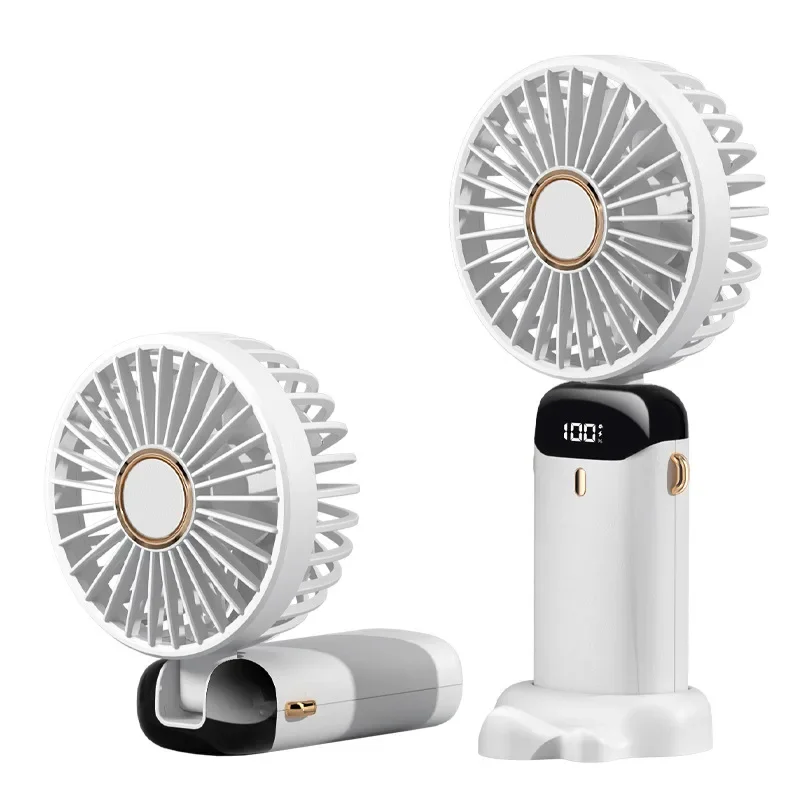 

Wearable Rechargeable USB Mini Handheld Small Fan Air Cooled Portable