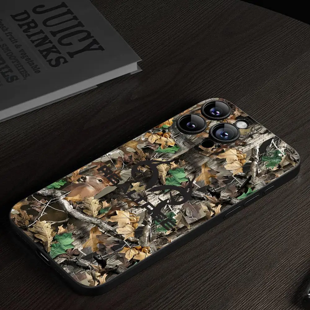 Realtree Real Tree Phone Case For IPhone 15 16 13 Pro Max 14 12 11 Xr X 8 7 6 Plus Luxury Back Cover