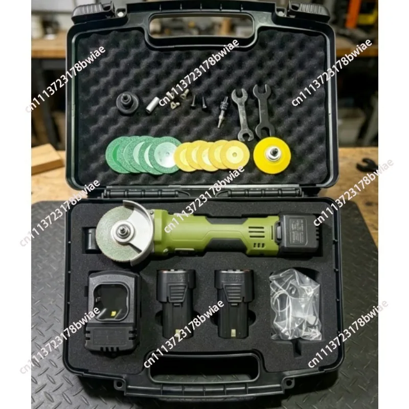 Cordless Angle Grinder 90 Degree Electric Elbow Tile Seam Cleaner Jade Engraver Stone Metal Template Grinder and Polisher