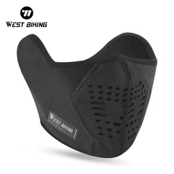 WEST BIKING Winter Warm Mask 3D Cycling Face Cover For Cycling Motorcycle With Breathing Holes Ear Muffs Thermal Sport Gear