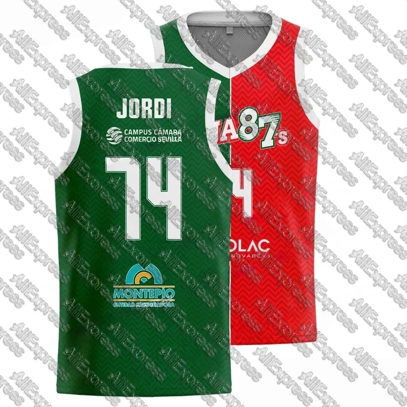 25-26 قميص كرة السلة الصيفي هابويل تل أفيف، مناسب للبالغين والأطفال، قميص المعجبين #3