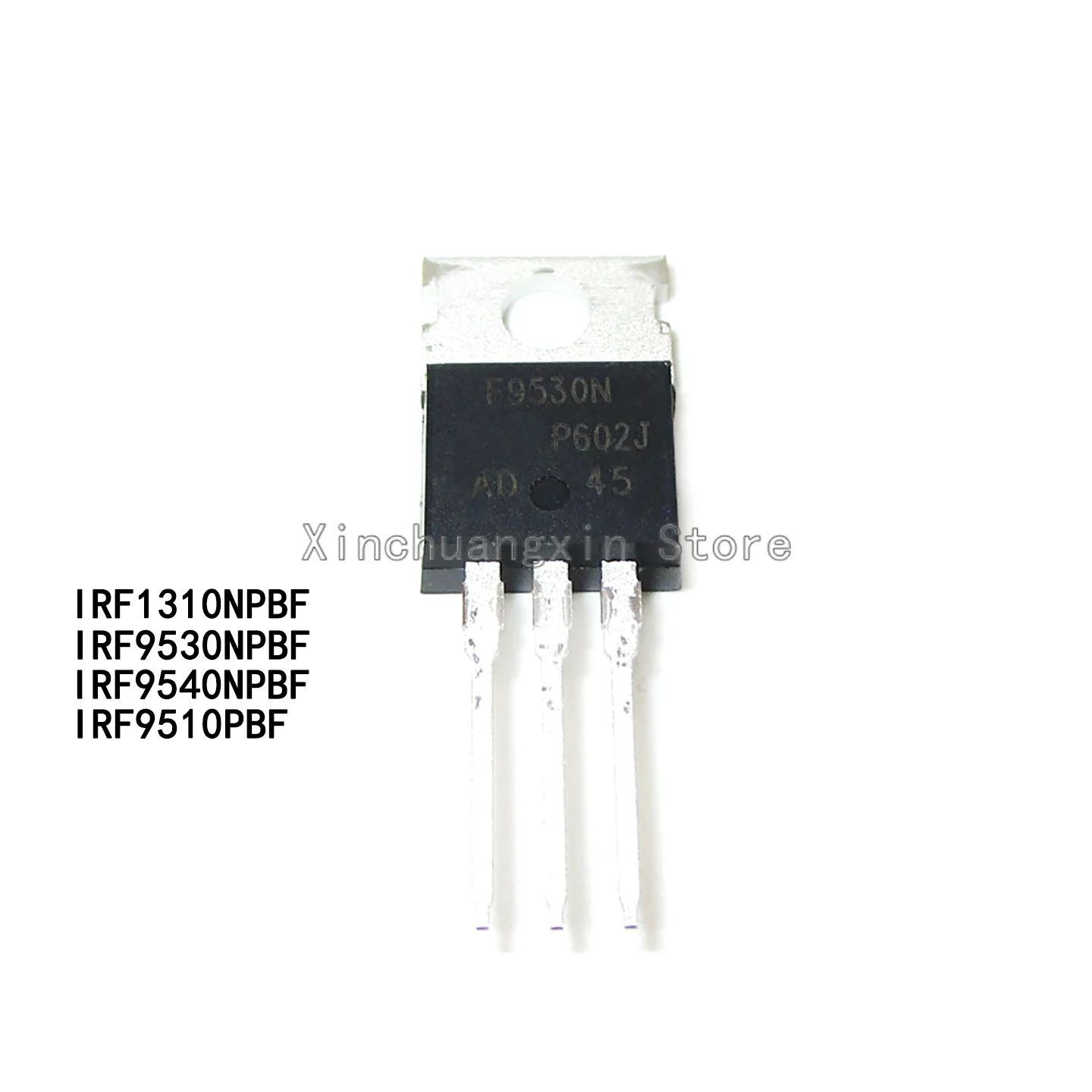 5PCS IRF1310N F9530N IRF9530N IRF9540N IRF9510PBF TO-220 MOSFET