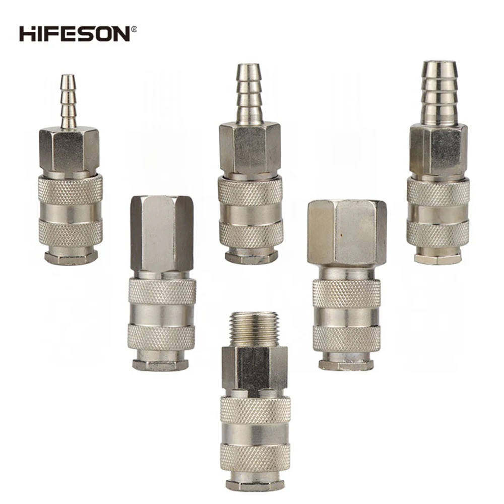 HIFESON SH SF SM Air Joint Line Quick Coupling Connector Coupler Adapter Pneumatic Fitting For Air Compressor Accessories Tool