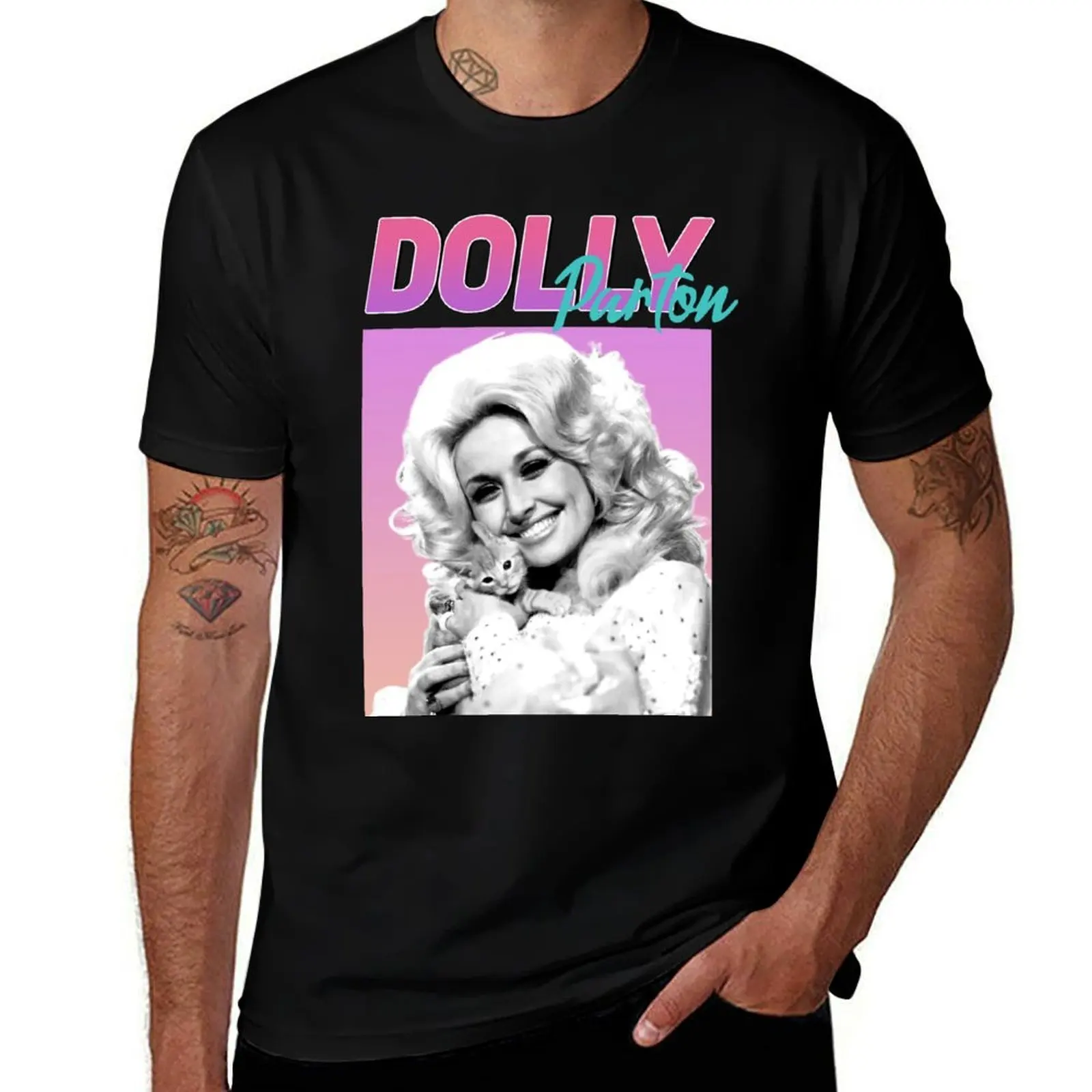 

80s Vintage Dolly Parton Mother Father Day Gift T-Shirt Trend Art Print T-Shirt