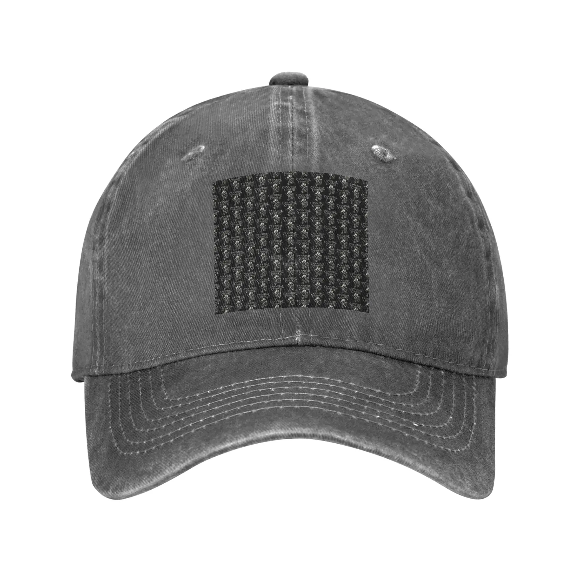 Cannibal Corpse Metal Skateboard  Denim Fabric Cap Casual Baseball Caps Adjustable Hat Summer Unisex Baseball Hats